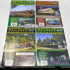 Lot of 4 Railpace News Magazine Issues 2025 & 2026 - White River Productions