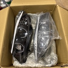 3d U-halo Drlled Signal For 09-12 Bmw E90 3-series Projector Headlights Black
