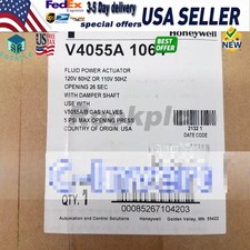 Honeywell V4055A1064 Fluid Power Actuator. 120V 60HZ or 110V 50HZ, 120 Vac-