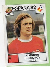 figurine SPANA 82 PANINI REC. SSSR NUMBER 392 BESSONOV
