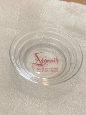 STARDUST CASINO HOTEL CASINO LAS VEGASVERY THIN GLASS ASHTRAY VERY RARE
