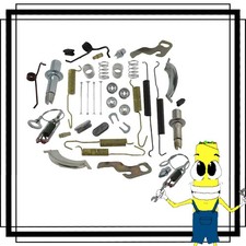 Complete Rear Brake Drum Hardware Kit for Dodge D100 1976-1979 with 10in drums