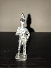 Vintage metal French Napoleonic Old Guard figure 70mm tall