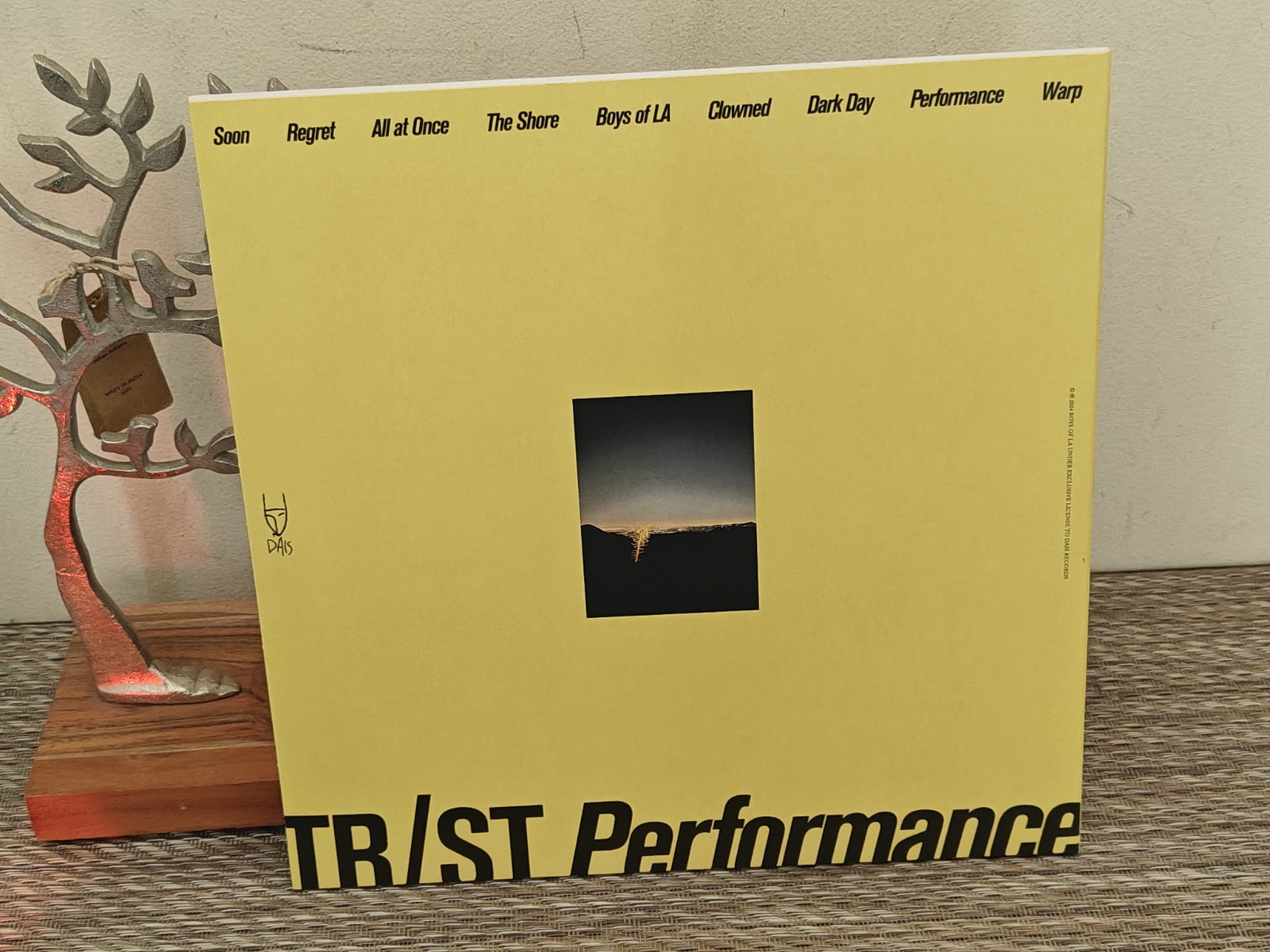 TR/ST ROBERT ALFONS - PERFORMANCE SIGNED Vinyl LP Indie Clear Yellow BRAND NEW!
