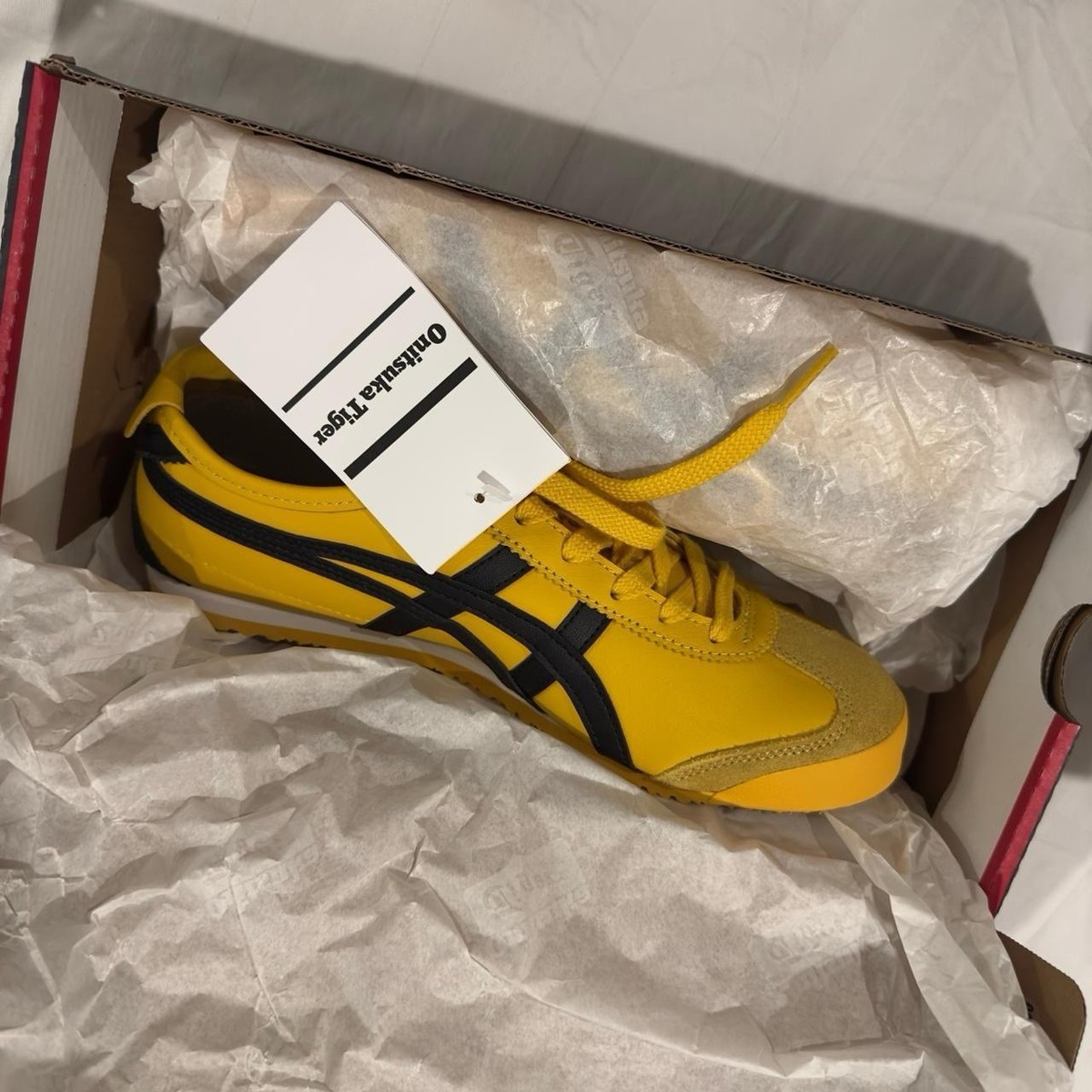 onitsuka tiger mexico 66 yellow black kill bill authentic brand