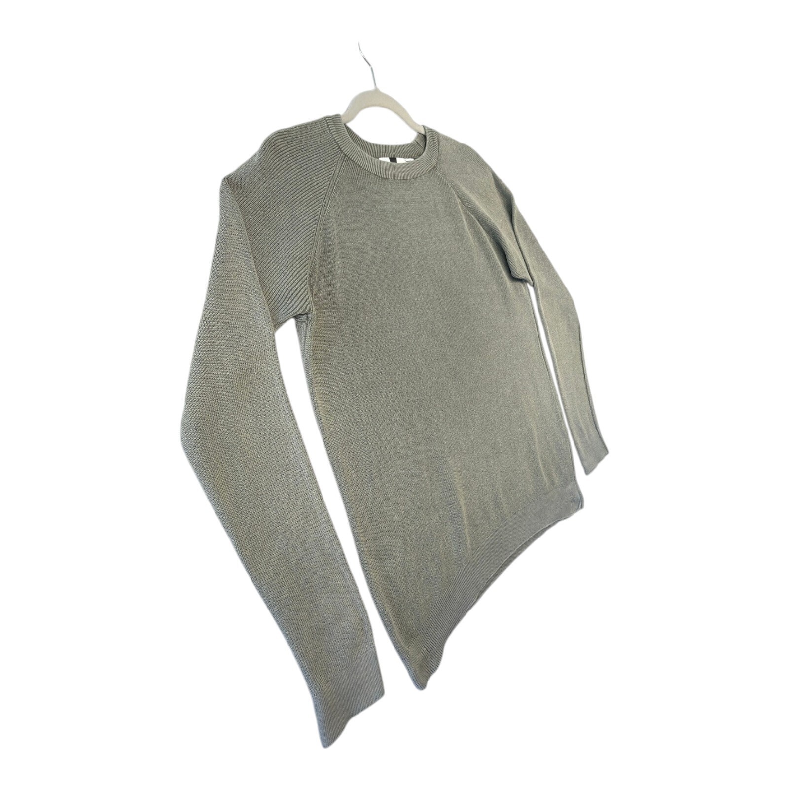 Topman Jumper Men's UK Size M Green Long Sleeve Crew Neck Slim Fit image 8