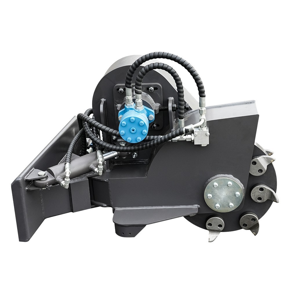 Free Shipping Swing Head Stump Breaker Attachment for Mini Skid Steers in USA