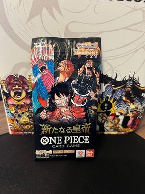 One Piece TCG Booster OP-09 Emperors in the New World Booster ( Sealed ) JP.