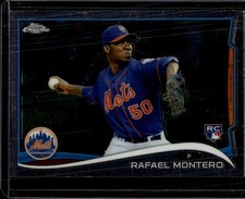 2014 Topps Chrome #59 Rafael Montero New York Mets Rookie