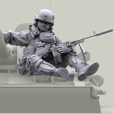 1/35 Modern Special Forces Soldier Tactical Figure Resin Diorama Model 1 Figure