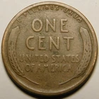 1909 VDB Lincoln Wheat Cent Penny VG-Details  "Actual Coin Pictured Not Cleaned"