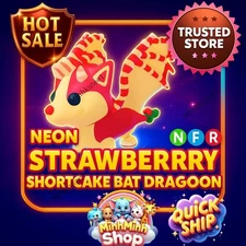 ❤️Neon Strawberry Shortcake Bat Dragon (NFR) AdCIpt M3e Cheap & Fast Shipping