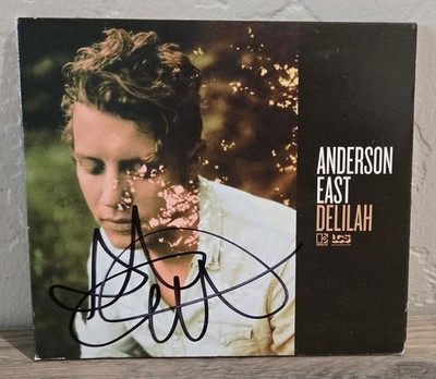 Anderson East - Delilah CD *SIGNED* Autograph 2015 Southern Soul R&B Rock