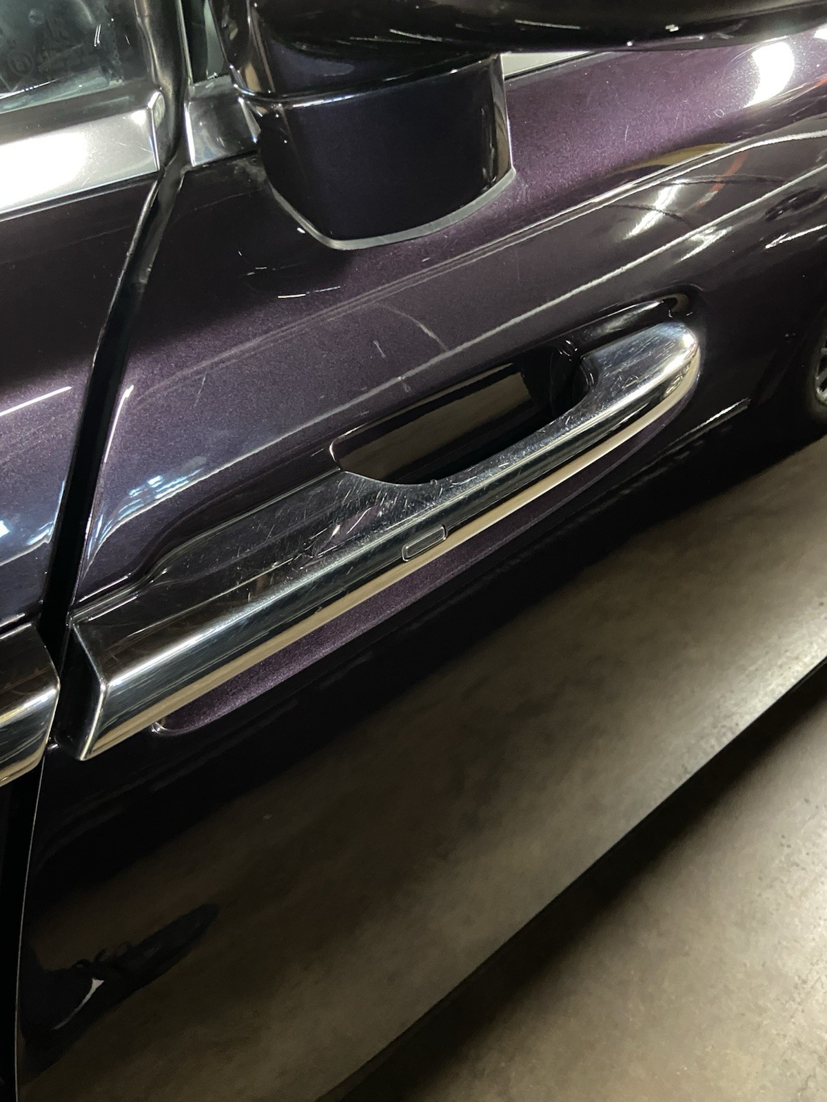 2017-2023 Rolls Royce Dawn Front Left Door Assembly Purple R95 OEM *NOTE*