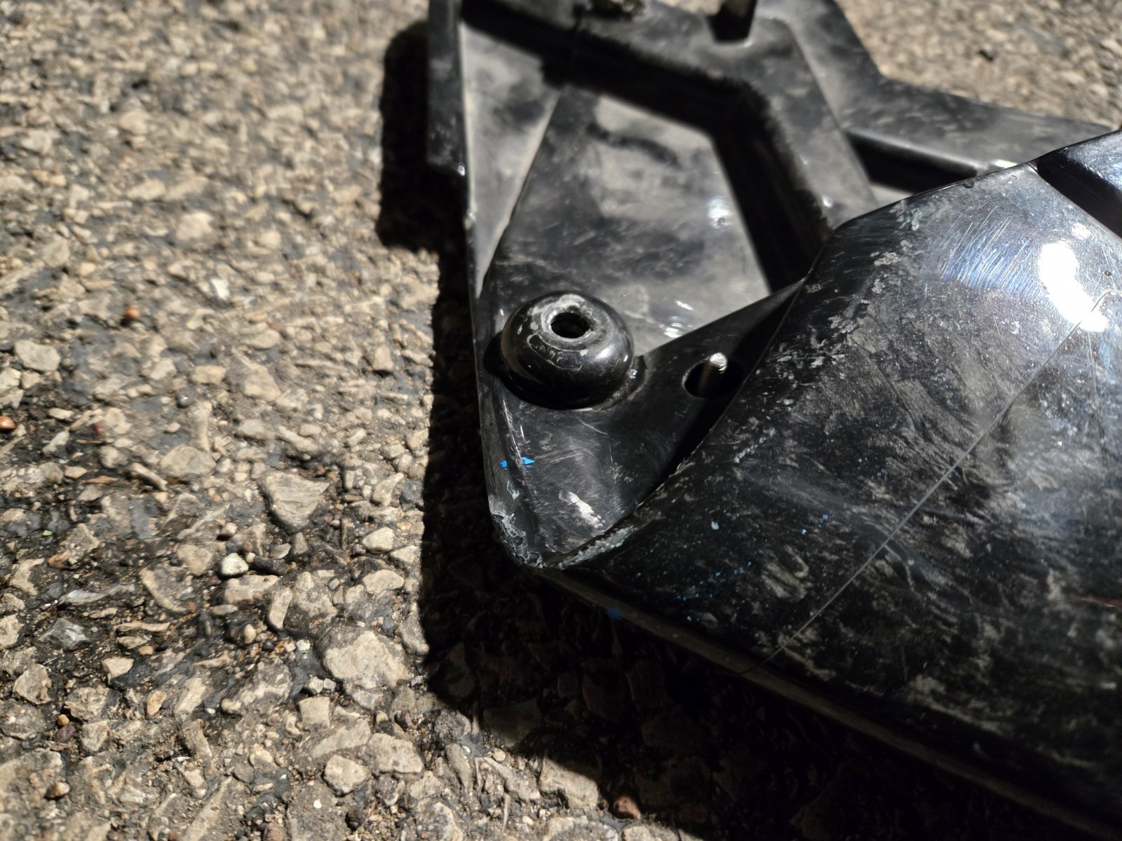 Lamborghini Hurracan Performante Front Forged Carbon ALA Splitter 4T0807055 OEM