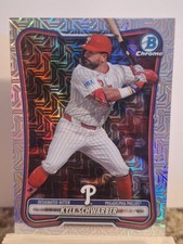 Kyle Schwarber 2026 Bowman Chrome Mojo Refractor SP Philadelphia Phillies #20