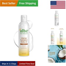 Intense Hydration Body Oil 8.5 Oz - Nourishing Kukui Nut Almond Oil Blend
