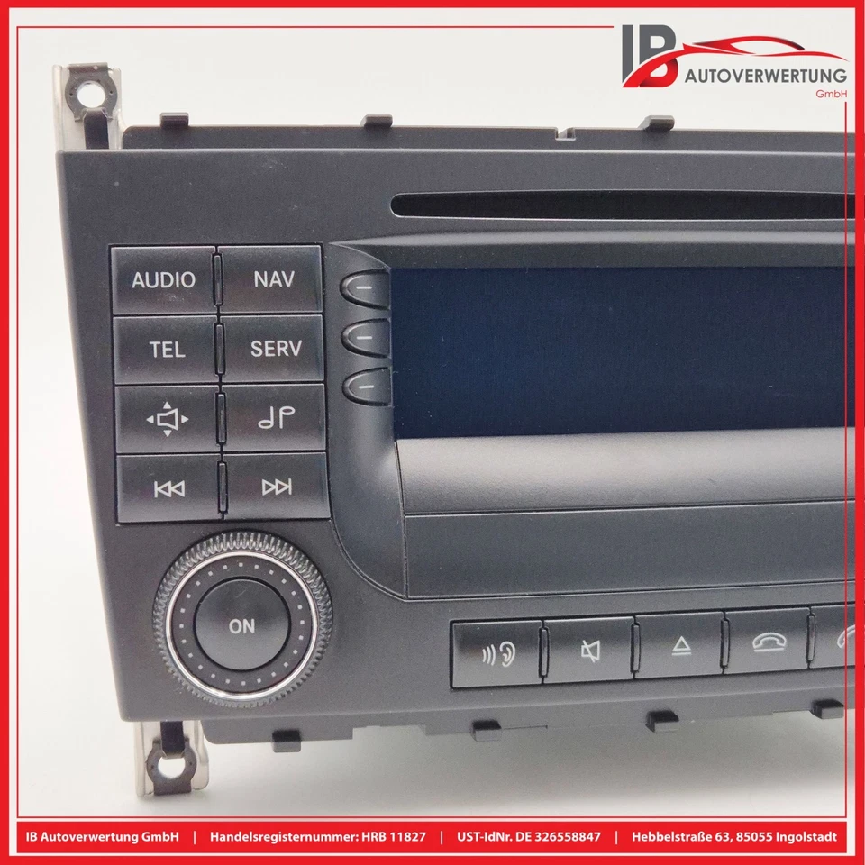 Navigation System CD Radio BE6091 A2038700989 MERCEDES-BENZ C-CLASS S203 - Image 3 of 4