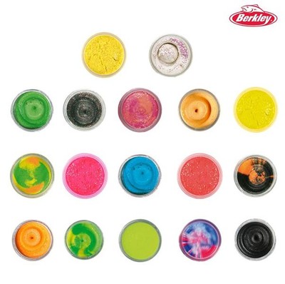 BERKLEY POWERBAIT GLITTER TROUT DOUGH Köderteig Forelle Glitzer NEU 2025