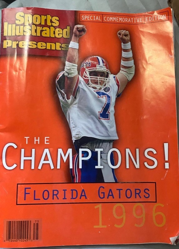Sports Illustrated 1996 Special Commemorative Edition Florida Gators Football
