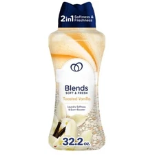 Blends In-Wash Scent Booster Toasted Vanilla Beads for Soft Fresh Laundry 