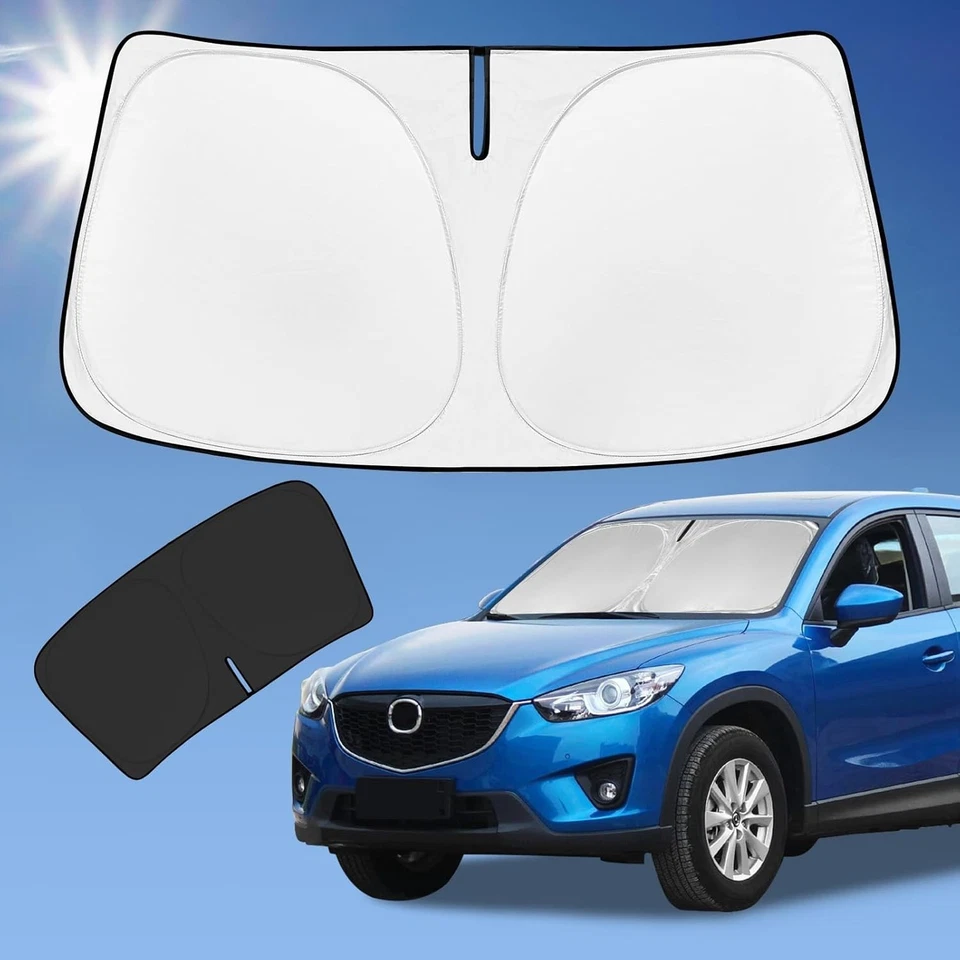 Custom Fit 4-Layer Sun Shade for Mazda CX-5 (2013-2016) - Ultimate UV Blocker Foto 3 de 4