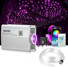 VASTFIRE 800pcs Star Lights RGBW Fiber Optic Car Roof