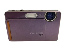 FUJIFILM Finepix Z300 Purple Compact Digital Camera 10.0MP 5x From Japan Used