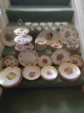 60 Peice floral dinner service