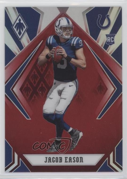 2020 Panini Phoenix Rookies Red 23/299 Jacob Eason #116 d1s