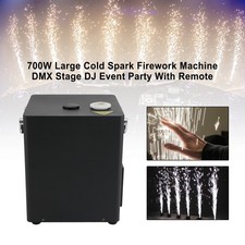 700W Large Cold Spark Firework Machine DMX Stage DJ Event Party With Remote 
