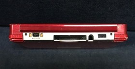 Nintendo 3DS Flare Red Console  w/ Charger & SD 2GB
