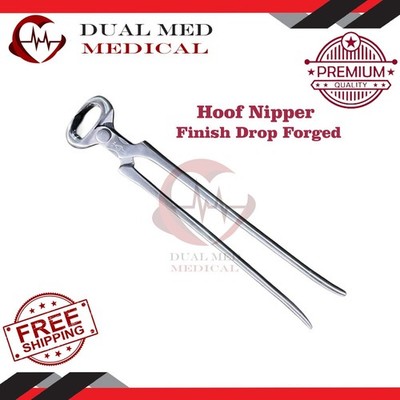Hoof Nipper 12'' GE ORIGINAL Vanadium Steel Farrier Tool Dull Finish Drop Forged