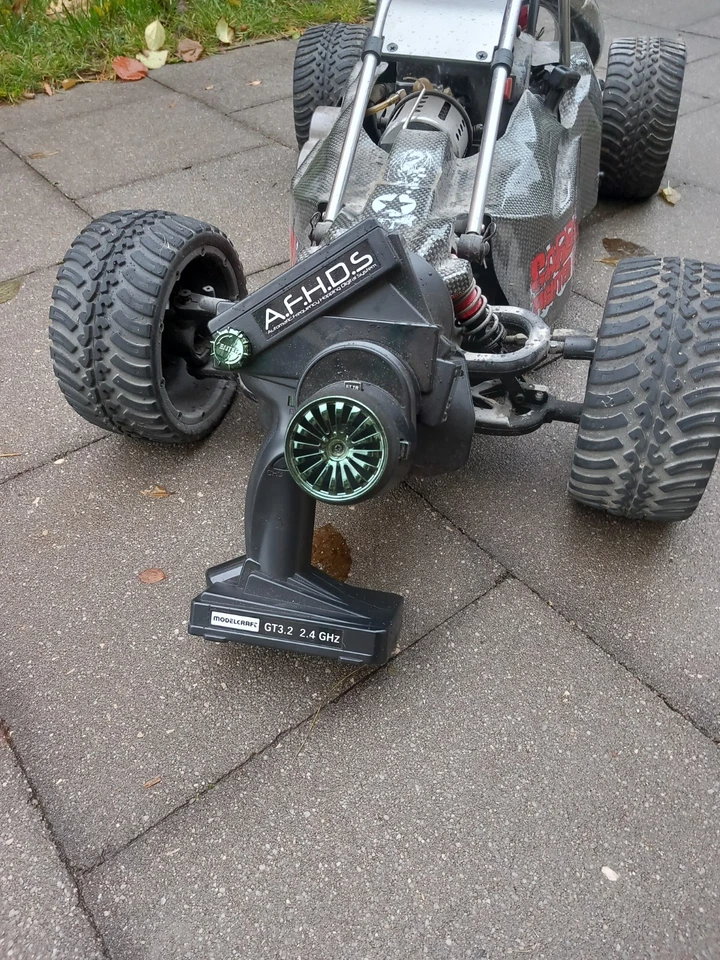 Reely Carbon Fighter III 1:6 RC Modellauto Benzin Buggy - Bild 3 von 4