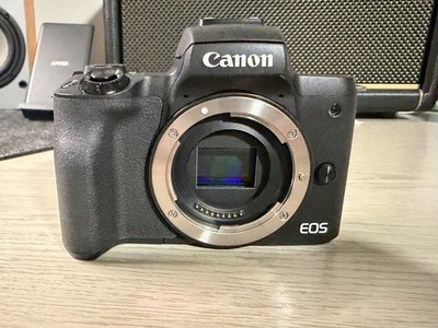 Canon EOS M50 Mark II 24.1MP Mirrorless Camera - Black (Body Only)
