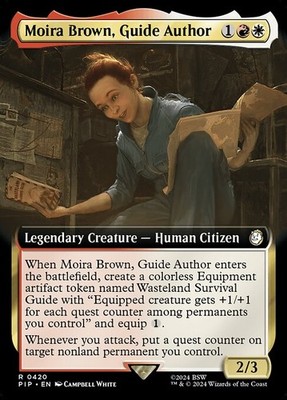 Moira Brown, Guide Author - Non-Foil - Fallout - 420 | MTG Card