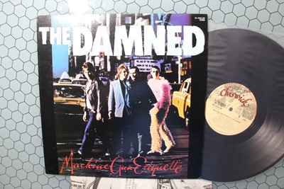 The Damned   Machine Gun Etiquette, 1979 LP ('80)Japan press,Chiswick YX-7253-CW