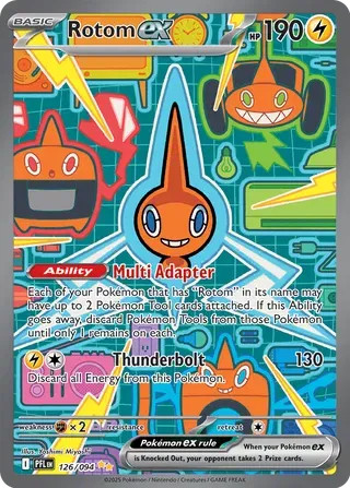 Rotom ex #126 (Phantasmal Flames)
