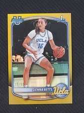 2025-26 Bowman Basketball - Sienna Betts 1st Bowman Gold Chrome Prospect /50