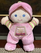 Fisher Price My First Doll 10  Plush Baby Rattle Security Lovey 2008 NWOT