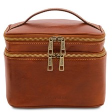 Tuscany Leather  Eliot  Beauty Case in Pelle Made in Italy