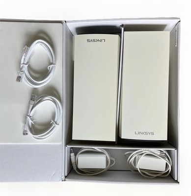 Linksys MX8400 Mesh WiFi 6 Tri-band System Connect 80+ Devices Pack Of 2