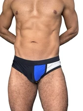 UXH Men Swimwear Small Geometric