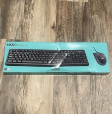 Logitech MK120 Wired Desktop Keyboard and Mouse Combo