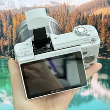 Sony Alpha A5100 24.3MP Digital Camera with 16-50mm Lens White English 95 New