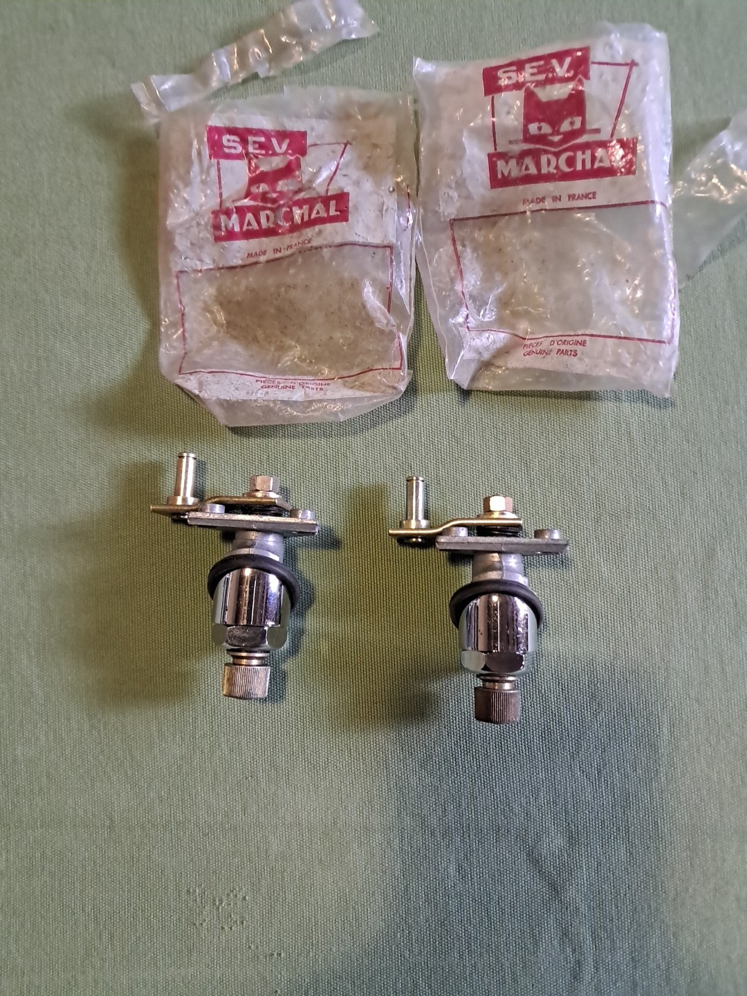 Paliers d'essuie glace Matra D'Jet Ami 6 mécanisme gauche droit origine