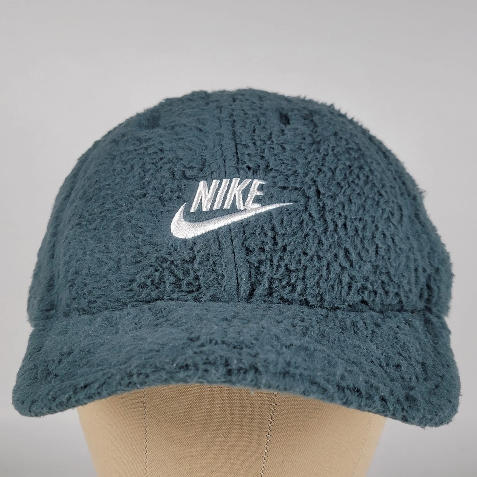 Nike Unstructured Fleece Curved Bill Club Cap M - L Deep Jungle Green Unisex