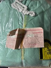 Large Sears Fleece Zip Front Hooded Robe, Womens 1973, NEW In Original Pack