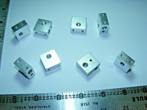 QTY 8 HEATBLOCK HOT END 20X20MM MK EXTRUDER 3D PRINTHEAD USA FREE SHIPING - Picture 8 of 8