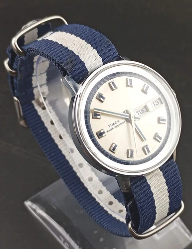 w/Video: Sharp 1973 Timex Day/Date,  26850-2773 w/ A Great New Look!